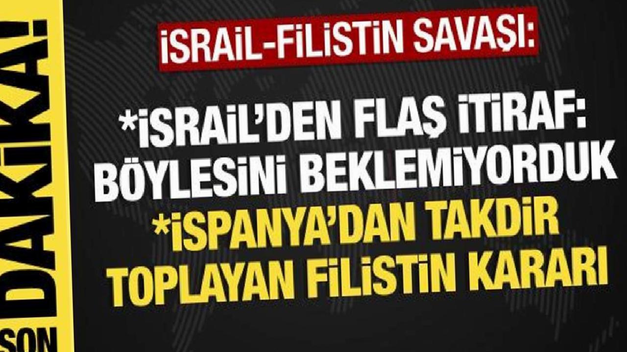 İsrail-Filistin Savaşından Son Dakika: İsrail'den "böylesini ...