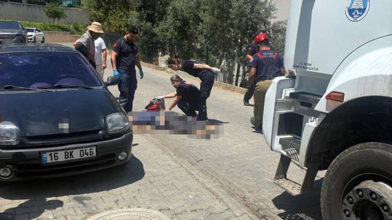 Çöp kamyonunun çarptığı yaşlı adam hayatını kaybetti